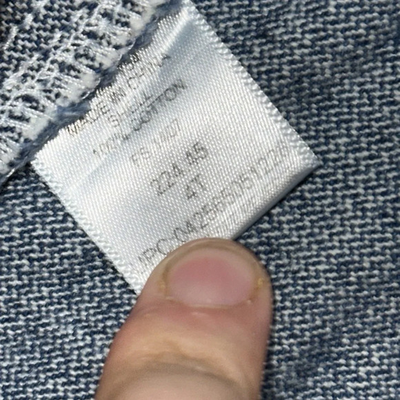 Key toddler bib overalls size 3T indigo denim enzyme wash - Picture 4 of 4